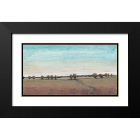 Rural Retreat I Black Modern Wood Framed Art Print with Double Matting by OToole, Tim