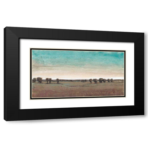 Rural Retreat II Black Modern Wood Framed Art Print with Double Matting by OToole, Tim