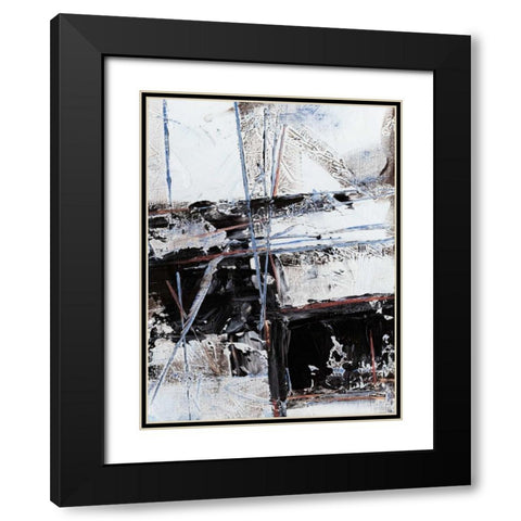 Cloud to Ground II Black Modern Wood Framed Art Print with Double Matting by Harper, Ethan