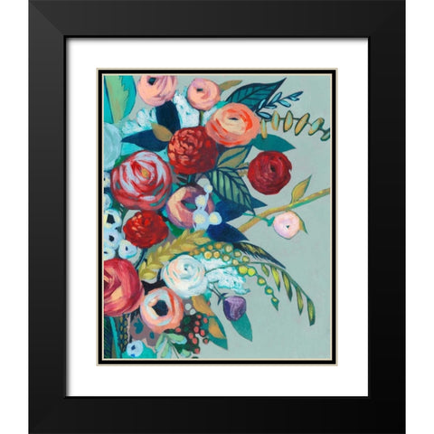 Lyrical Array I Black Modern Wood Framed Art Print with Double Matting by Popp, Grace