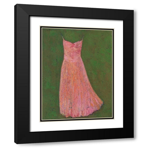 Dancing Dress II Black Modern Wood Framed Art Print with Double Matting by Altug, Mehmet