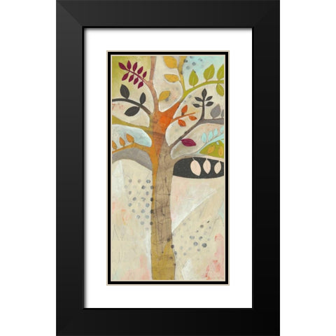 Forest Spectrum I Black Modern Wood Framed Art Print with Double Matting by Vess, June Erica