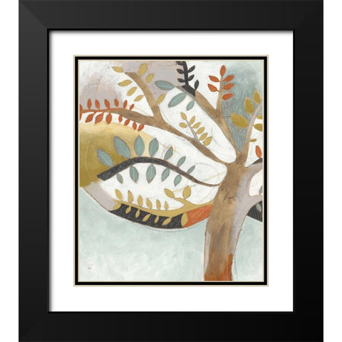 Arbor Whimsy I Black Modern Wood Framed Art Print with Double Matting by Vess, June Erica