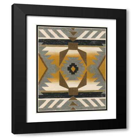 River Canyon I Black Modern Wood Framed Art Print with Double Matting by Zarris, Chariklia