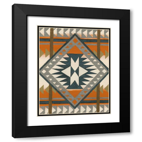 River Canyon III Black Modern Wood Framed Art Print with Double Matting by Zarris, Chariklia