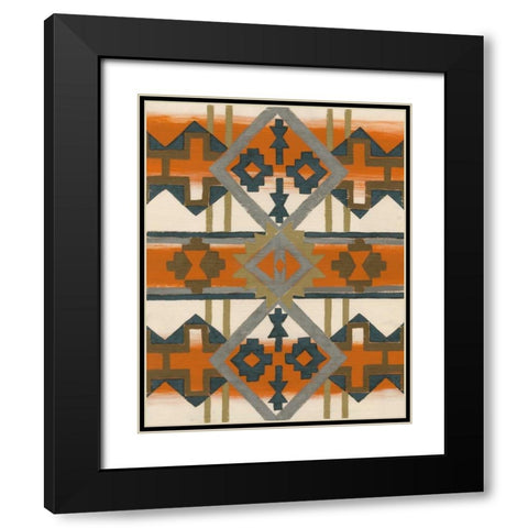 River Canyon IV Black Modern Wood Framed Art Print with Double Matting by Zarris, Chariklia