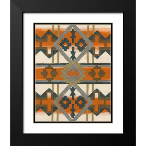 River Canyon IV Black Modern Wood Framed Art Print with Double Matting by Zarris, Chariklia