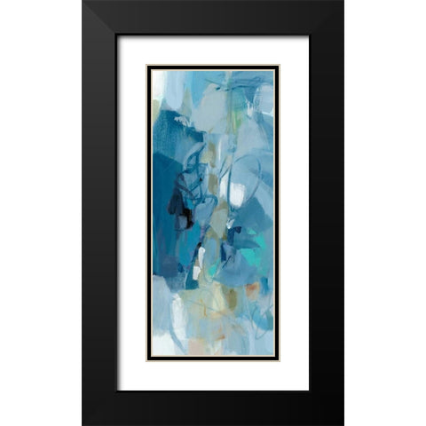 Summer Fields I Black Modern Wood Framed Art Print with Double Matting by Long, Christina