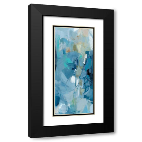 Summer Fields II Black Modern Wood Framed Art Print with Double Matting by Long, Christina