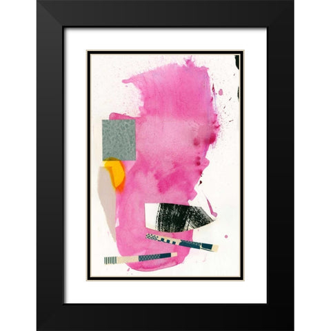 Haiku V Black Modern Wood Framed Art Print with Double Matting by Fuchs, Jodi