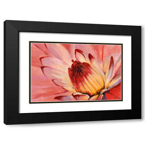 Micro Floral I Black Modern Wood Framed Art Print with Double Matting by OToole, Tim