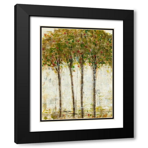 Apple Orchard II Black Modern Wood Framed Art Print with Double Matting by OToole, Tim