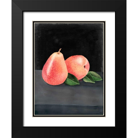 Fruit on Shelf VI Black Modern Wood Framed Art Print with Double Matting by McCavitt, Naomi