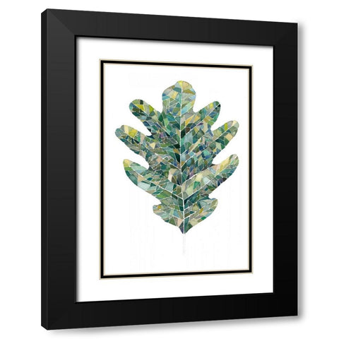 Verdant Details III Black Modern Wood Framed Art Print with Double Matting by Popp, Grace