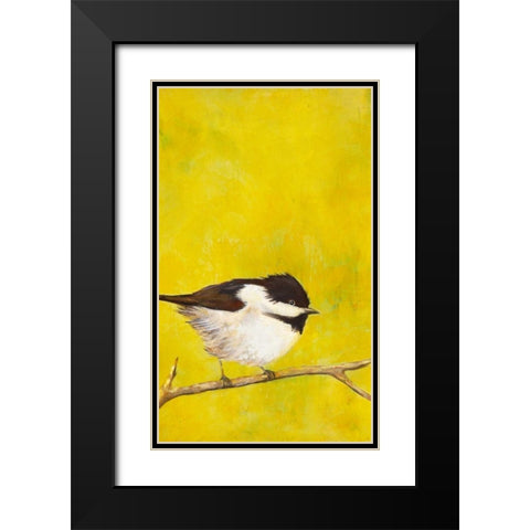 Perch I Black Modern Wood Framed Art Print with Double Matting by Altug, Mehmet