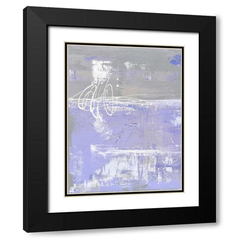 Valley Mist I Black Modern Wood Framed Art Print with Double Matting by Ashley, Erin
