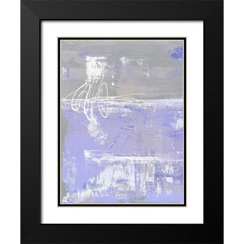 Valley Mist I Black Modern Wood Framed Art Print with Double Matting by Ashley, Erin