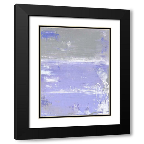 Valley Mist II Black Modern Wood Framed Art Print with Double Matting by Ashley, Erin