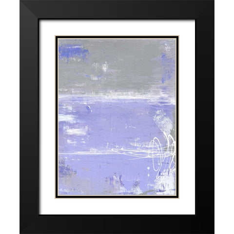 Valley Mist II Black Modern Wood Framed Art Print with Double Matting by Ashley, Erin