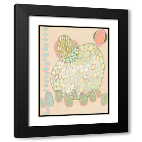 Elevated Pod II Black Modern Wood Framed Art Print with Double Matting by Galapon, Nikki