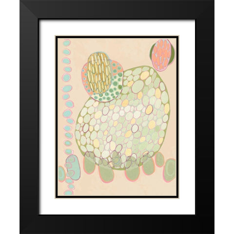Elevated Pod II Black Modern Wood Framed Art Print with Double Matting by Galapon, Nikki