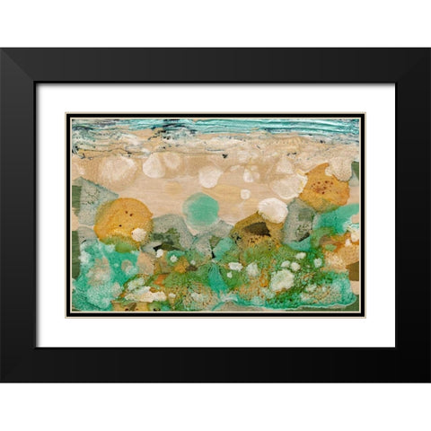 Beneath the Waves II Black Modern Wood Framed Art Print with Double Matting by Ludwig, Alicia