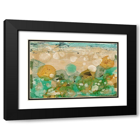 Beneath the Waves II Black Modern Wood Framed Art Print with Double Matting by Ludwig, Alicia