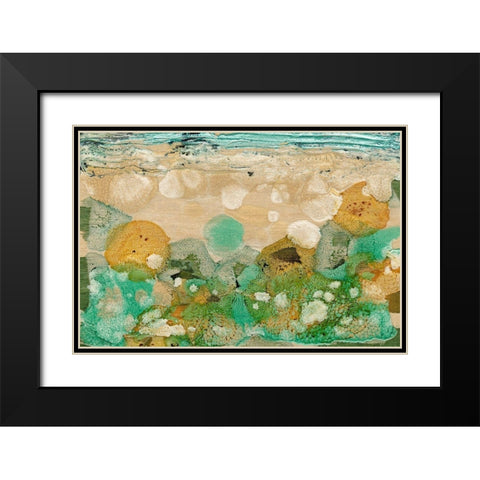 Beneath the Waves II Black Modern Wood Framed Art Print with Double Matting by Ludwig, Alicia