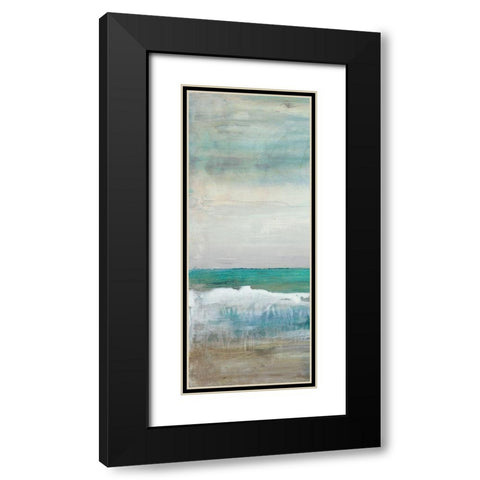 Inviting I Black Modern Wood Framed Art Print with Double Matting by Bramma, Lila