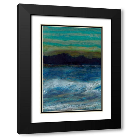 Marooned I Black Modern Wood Framed Art Print with Double Matting by Ludwig, Alicia