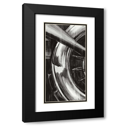 Vintage Propeller I Black Modern Wood Framed Art Print with Double Matting by Harper, Ethan