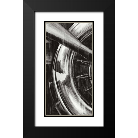 Vintage Propeller I Black Modern Wood Framed Art Print with Double Matting by Harper, Ethan