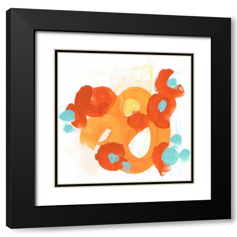 Bright Idea I Black Modern Wood Framed Art Print with Double Matting by Vess, June Erica