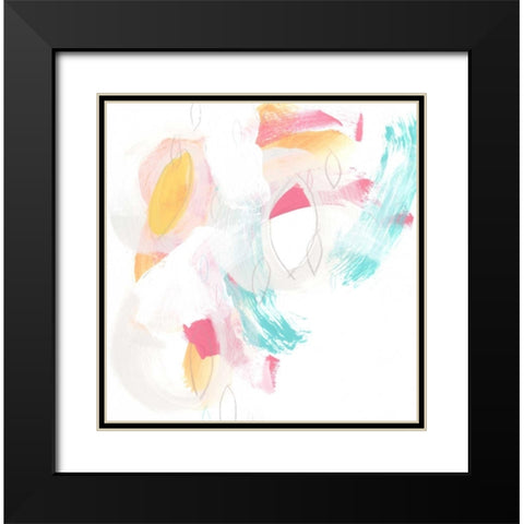 Salon Moderne III Black Modern Wood Framed Art Print with Double Matting by Vess, June Erica