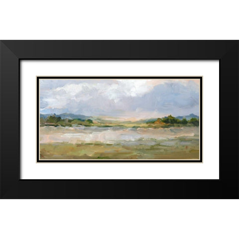 May Skies II Black Modern Wood Framed Art Print with Double Matting by Harper, Ethan