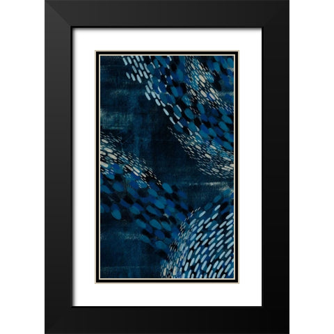 Moon Tide II Black Modern Wood Framed Art Print with Double Matting by Popp, Grace