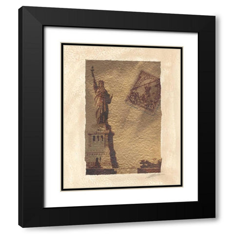 Travel Snapshots II Black Modern Wood Framed Art Print with Double Matting by Butler, John