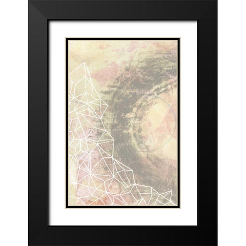Crystal Vision I Black Modern Wood Framed Art Print with Double Matting by McCavitt, Naomi