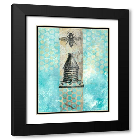 Vintage Beekeeper I Black Modern Wood Framed Art Print with Double Matting by McCavitt, Naomi