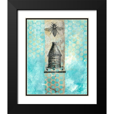 Vintage Beekeeper I Black Modern Wood Framed Art Print with Double Matting by McCavitt, Naomi