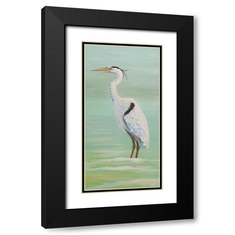 East Wing Black Modern Wood Framed Art Print with Double Matting by Brewington, Olivia