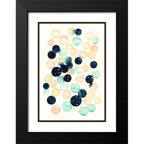 Lens Flare I Black Modern Wood Framed Art Print with Double Matting by Popp, Grace