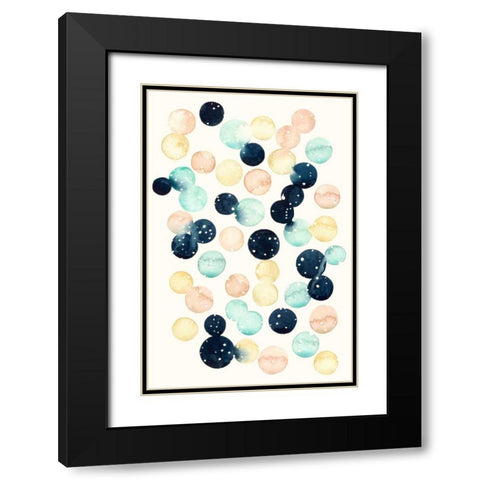 Lens Flare II Black Modern Wood Framed Art Print with Double Matting by Popp, Grace
