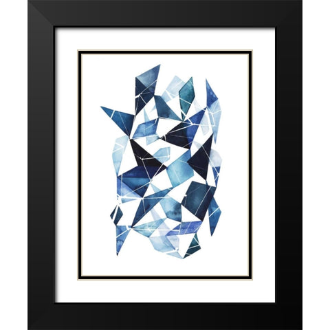 Chrysalis I Black Modern Wood Framed Art Print with Double Matting by Popp, Grace