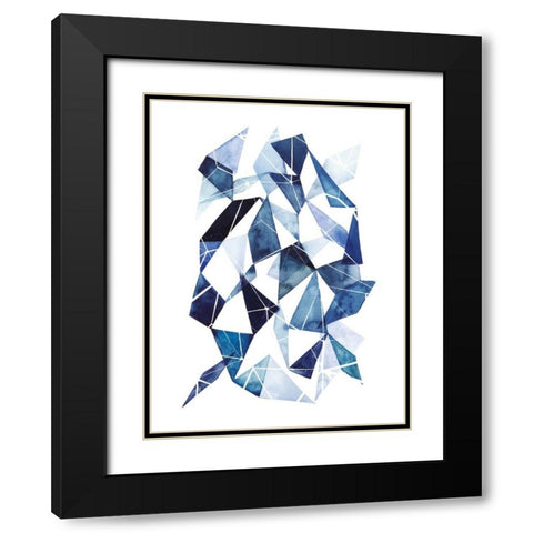 Chrysalis II Black Modern Wood Framed Art Print with Double Matting by Popp, Grace
