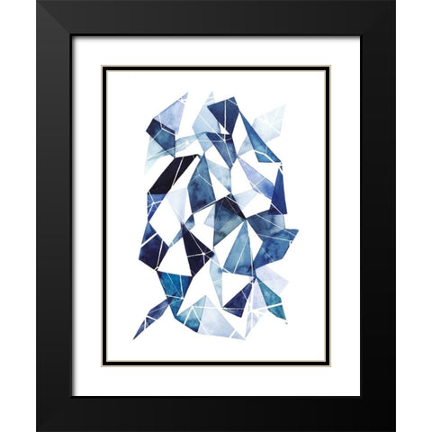 Chrysalis II Black Modern Wood Framed Art Print with Double Matting by Popp, Grace
