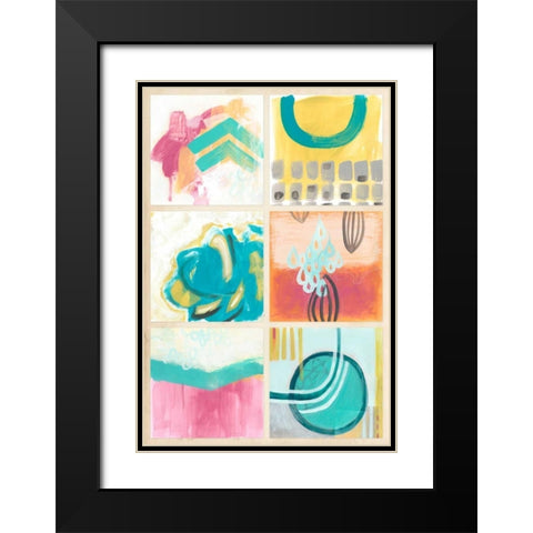 Gallery Petite I Black Modern Wood Framed Art Print with Double Matting by Vess, June Erica