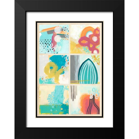 Gallery Petite II Black Modern Wood Framed Art Print with Double Matting by Vess, June Erica