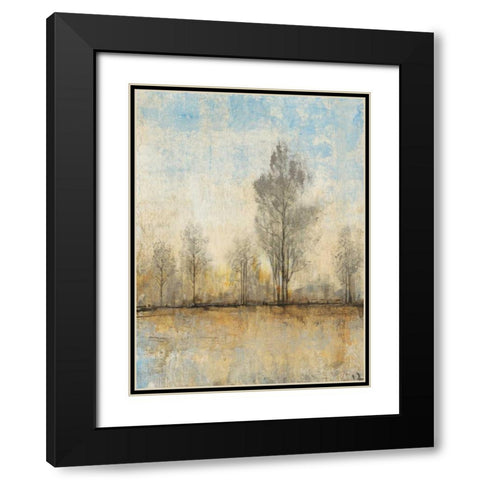 Quiet Nature I Black Modern Wood Framed Art Print with Double Matting by OToole, Tim