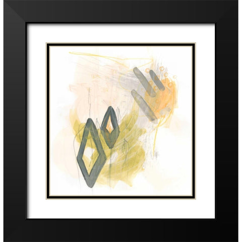 Side Swipe I Black Modern Wood Framed Art Print with Double Matting by Vess, June Erica